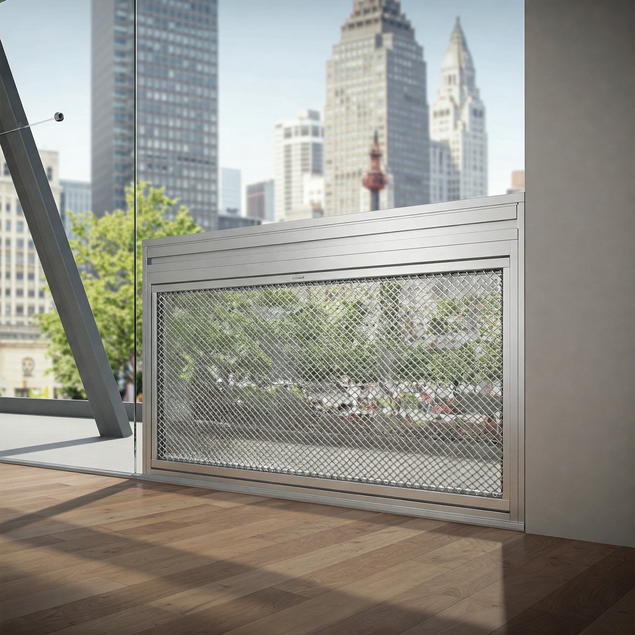 Invisible Grills Installation